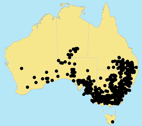 AusGrass Distribution 2002 © ABRS