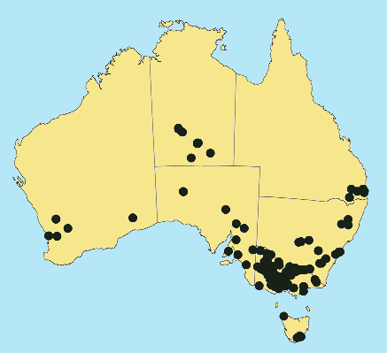 Australian Distribution 2002 © ABRS
