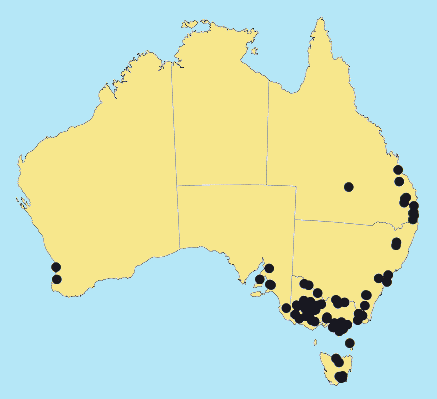 Australian Distribution 2002 © ABRS