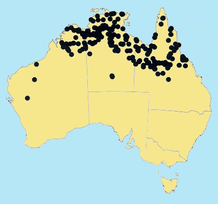 AusGrass Distribution 2002 © ABRS