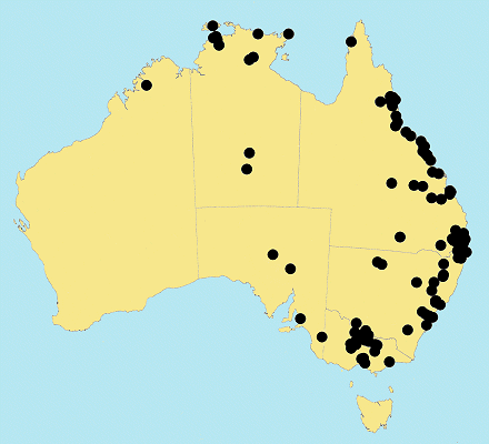 Australian Distribution 2002 © ABRS