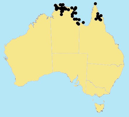AusGrass Distribution 2002 © ABRS