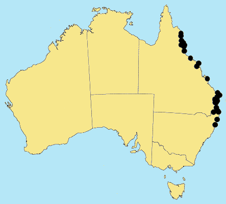 Australian Distribution 2002 © ABRS