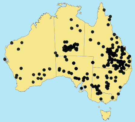 Australian Distribution 2002 © ABRS