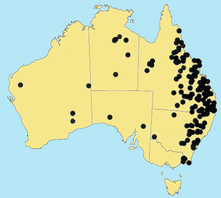 Australian Distribution 2002 © ABRS