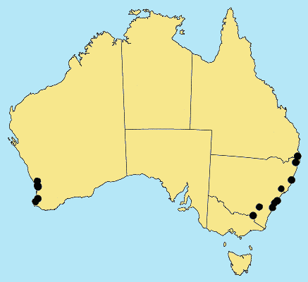 Australian Distribution 2002 © ABRS