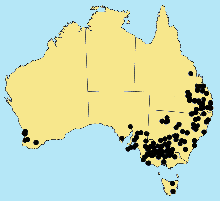 Australian Distribution 2002 © ABRS